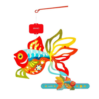 Lồng đèn trung thu Happy KiBu - Lồng đèn sáng tạo, Ánh sáng đêm trăng hình Cá