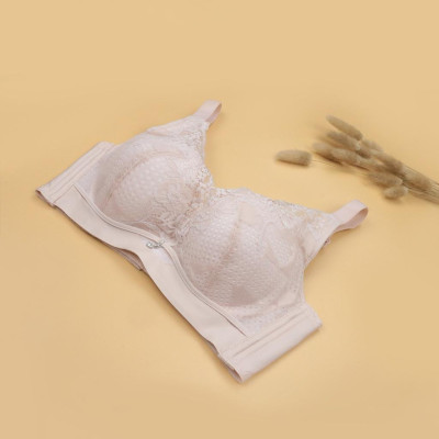 Áo Lót Nâng Ngực Nữ Không Gọng Bra Đệm Mút Mềm Dày LUPERI LU3AL860 Bản 3 Móc Chắc Chắn Phối Ren Cho Người Ngực Vừa Và Nhỏ