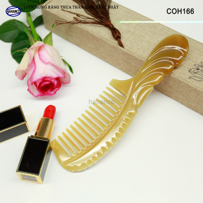 Lược sừng răng thưa cho mọi loại tóc (Size: L - 18cm) COH166 - Chăm sóc tóc