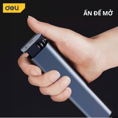 Bộ tuốc nơ vít 44 in 1 Deli  Cao Cấp Tua vít từ tính Sửa điện thoại, Máy tính, Ổ điện