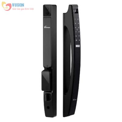 Khóa cửa vân tay Demax SL902 BL App wifi, chống nước chuẩn IP56 - Hàng chính hãng