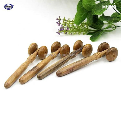 Cây Lăn Mát xa Mặt Mũi Bằng Gỗ Bách Xanh - MH860 - Kích thích các huyệt đạo làm thon gọn khuôn mặt