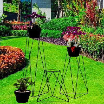 Combo bộ 3 kệ để chậu hoa ( Hàng Chính Hãng )