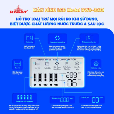 Máy Lọc Nước Nóng Lạnh ROBOT GRAND PRO 539WK-UR - Hàng Chính Hãng