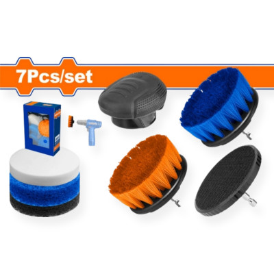 BỘ 7 BÀN CHẢI CỌ RỬA LÀM SẠCH WND5402 WADFOW - HÀNG CHÍNH HÃNG