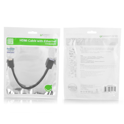 Cáp chuyển đổi mini HDMI đực sang HDMI cái dài 25CM UGREEN 20137 - Hàng Chính Hãng