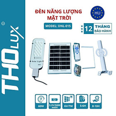 Đèn năng lượng mặt trời DNL-015 Tholux 60W
