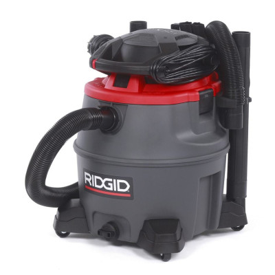 Máy Hút Bụi Công Nghiệp RIDGID 60 lít 1390W 3 in 1: Hút Khô/Ướt/Máy Thổi Gió Rời (55423) Số 1 Tại Mỹ - Hàng chính hãng