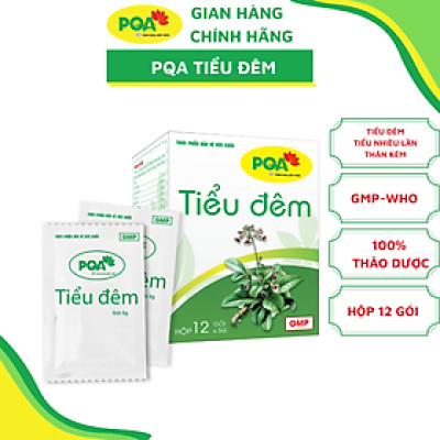 Tiểu Đêm PQA Bồi Bổ Thận Dương, Hỗ Trợ Giảm Triệu Chứng Đi Tiểu Nhiều Lần Hộp 12 Gói