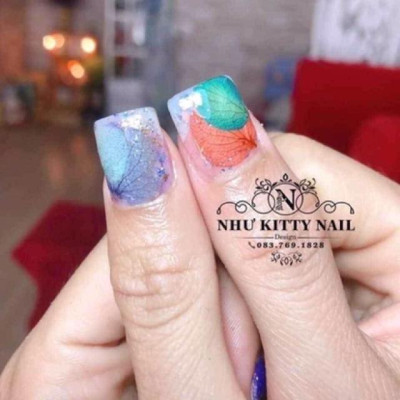 Hoa Khô Cánh To Trang Trí Móng, Nhiều Màu Sắc Độc Đáo, Thiết Kế Tinh Tế, Phụ Kiện Không Thể Thiếu Cho Làm Nail Phương Miu Nữ Women Vẽ Nail