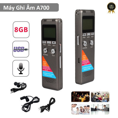 SOAIY Máy Ghi Âm Chuyên Nghiệp Cao Cấp A700 Bộ Nhớ Trong 32GB - Digital Voice Recorder - Hàng Nhập Khẩu