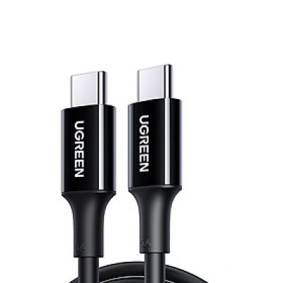 Cáp sạc nhanh , Truyền dữ liệu USB-C 2.0 Ugreen 20528 dài 1.5M 100W Màu Đen US300 Hàng Chính Hãng