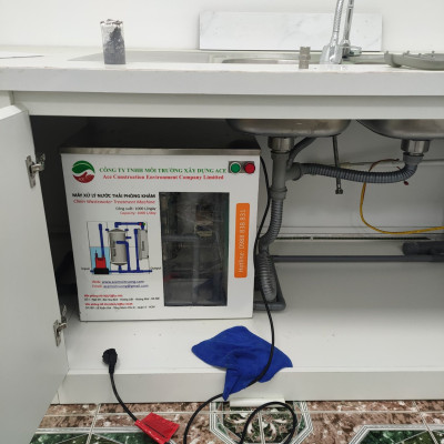 (Hàng chính hãng) Máy lọc nước thải Litero ACE1000I xử lý nước thải Phòng khám chuyên khoa tâm thần công nghệ oxy hoá bậc cao kết hợp lọc nano và than hoạt tính 1 bộ