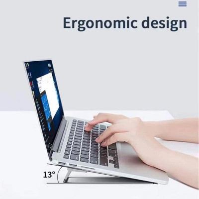 Chân đế máy tính xách tay Wiwu Laptop Stand S900 Phù hợp với máy tính xách tay 11,6 inch đến 17 inch, bền và chắc chắn - Hàng chính hãng