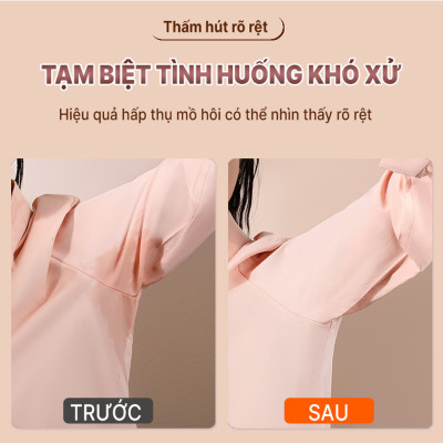 Set 10 Miếng Dán Thấm Hút Mồ Hôi Nách – Giữ Áo Sạch, Không Mùi, Không Thấm Ngược