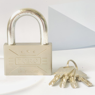 Ổ khóa ZORO size đại 7 phân chìa muỗng càng ngắn thép hardened, khóa bấm công nghệ mỹ