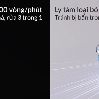 Máy hút bụi lau nhà Lydsto W1 lực hút 17000Pa thông minh tiện lợi - Hàng chính hãng