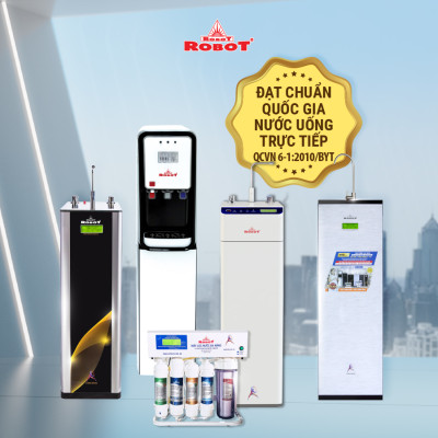 Máy Lọc Nước ROBOT Nóng Nguội Lạnh R.O + UF Grand Pro 539WK-UR - Hàng chính hãng