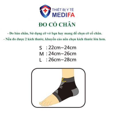 Băng Bảo Vệ Khớp Cổ Chân Vantelin Ankle Support size L