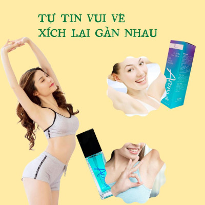 COMBO Xịt Khử Mùi Hôi Nách LARA CLEAR 40ml & AROMA 50ml, Khử Mùi Toàn Thân, Ngăn Tiết Mồ Hôi