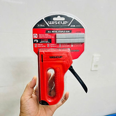 Kìm bắn đinh ghim WISEUP , đa năng, tiện dụng tặng kèm 300 ghim