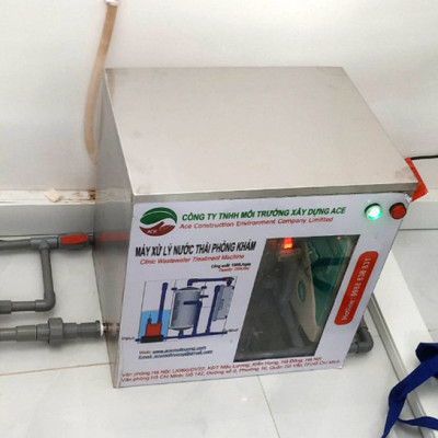 (Hàng chính hãng) Máy lọc nước thải Litero ACE1000I xử lý nước thải Phòng khám chuyên khoa nam học công nghệ oxy hoá bậc cao kết hợp lọc nano và than hoạt tính 1 bộ