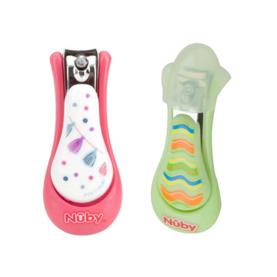 [ 222-Nuby ] Bấm móng tay an toàn cho trẻ sơ sinh nhiều màu sắc