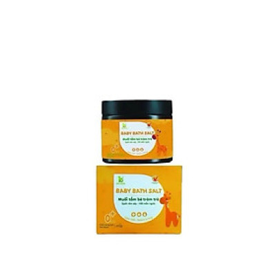 Muối tắm tràm trà Bảo Nhiên cho bé 450gr - giảm rôm sảy, hăm tả và mẩn ngứa ngoài da