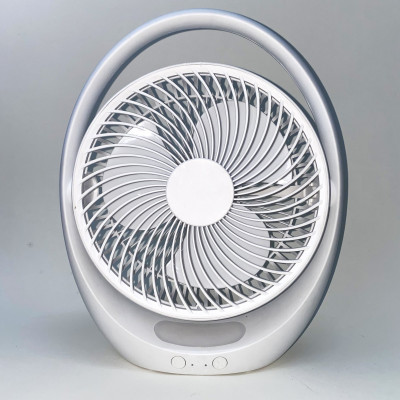 QUẠT ĐỂ BÀN CÓ SẠC TÍCH ĐIỆN ĐÈN LED EERFECT PF-QB2180 công suất 5w bảo hành 6 tháng- Hàng chính hãng