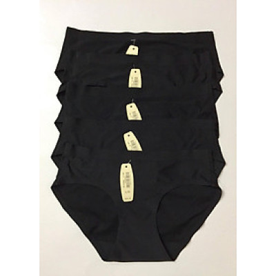 Combo 5 quần lót nữ su thông hơi không hằn ông SUTH09 (đen)