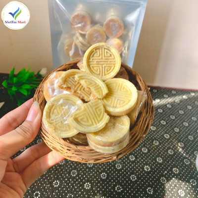 Bánh Đậu Xanh Nhân Thịt Nướng Giòn 250g VietTin Mart