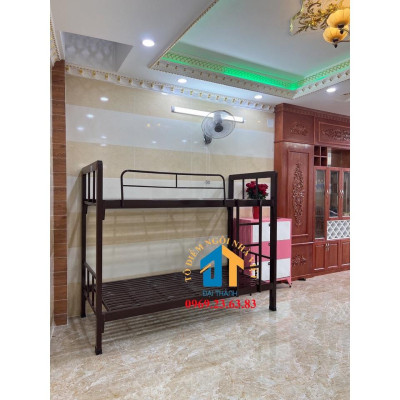 Giường sắt hộp 2 tầng 1m2x1m2( Tầng Dưới – Tầng Trên) Cao cấp - Đại Thành