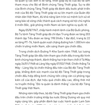 Sách - Xe Tăng Trong Chiến Tranh Ở Việt Nam - Lịch Sử Nhìn Từ Tháp Pháo