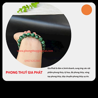 Vòng tay sơn thuỷ ngọc cẩm thạch A Myanma|phongthuygiaphat