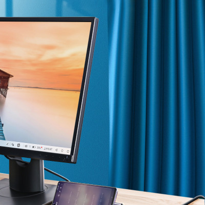 Cáp chuyển đổi Type c to HDMI, VGA 4in1 cao cấp dùng cho Macbook, Dell XPS, Hp Envy, Samsung DEX