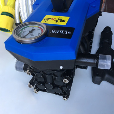 Máy Phun Xịt Rửa Xe Suker RS1, Công Suất 1.800W, Dùng Trong Việc Rửa Ô Tô, Xe Máy,  Ống Bơm Nước Dài, Rửa Xe Chất Lượng- Hàng Chính Hãng 