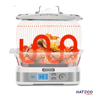 [Hàng chính hãng] Nồi hấp đa năng Cuisinart STM-3000HK công suất 1500W-1800W, dung tích 6L