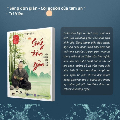 Sách - Bách Trí Minh Đạo: Sống đơn giản - Cội nguồn của tâm an - Bizbooks