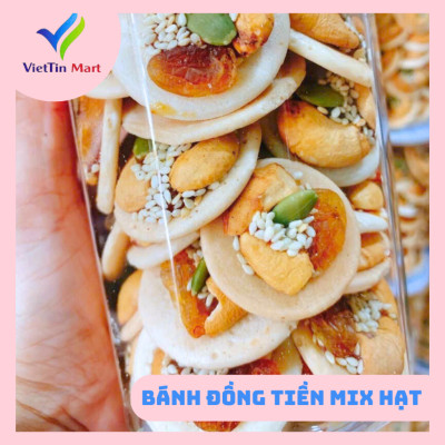 Bánh đồng tiền mix hạt Viettin Mart 300G