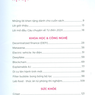 Từ Điển 202X - Dự Phóng Cho Người Trẻ