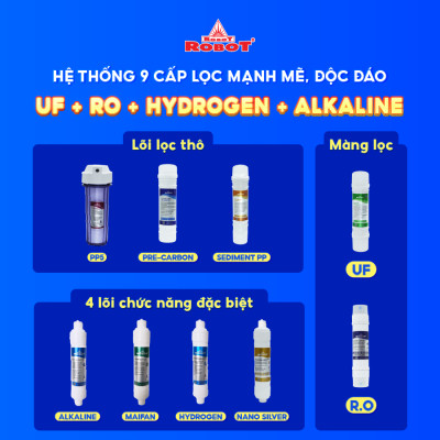 Máy Lọc Nước Nóng Lạnh ROBOT GRAND PRO 539WK-UR - Hàng Chính Hãng