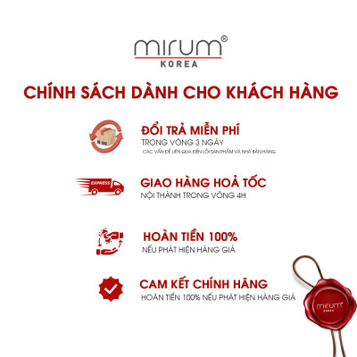 Tinh chất VITAMIN C sáng da, xóa nám và tàn nhang Ampoule Vitamin C Mirum 50ml