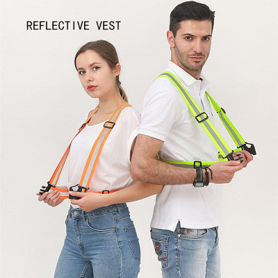 Dây Đai Phản Quang, Áo Phản Quang Nam Nữ Đi Phượt/ Đi Xe Máy/ Đạp Xe Đạp Với Dây Thun Đàn Hồi Co Giãn Rộng Chuyên Dụng Đi Ban Đêm An Toàn Mai Lee