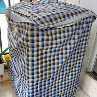 Áo bọc máy giặt cửa trước (ngang ) cho máy từ  6 - 8kg  ,  vải dù  chống thấm siêu bền  , chống bụi , bảo vệ máy không bị mưa nắng , giữ máy sạch sẽ như mới giao màu ngẫu nhiên