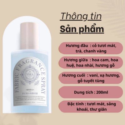 Set 3 Chai Xịt Thơm Quần Áo Giầy Dép Khử Mùi Hiệu Quả Thơm Mát Cả Ngày Dung Tích 200ml - HÀNG CHÍNH HÃNG MINIIN