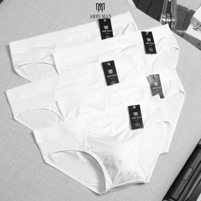 Quần lót nam, quần sịp nam cao cấp ALPHA MAN 3.0 chất thun lạnh kháng khuẩn co giãn 4 chiều mềm mịn thoáng khí thấm hút mồ hôi - ARES SHOP