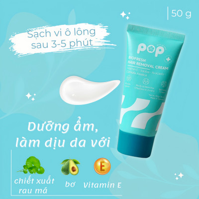 Kem Tẩy Lông Biofresh POP - Hương Nhài