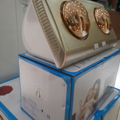 Đèn Sưởi ABG CH-A2D 2 Bóng Sưởi, Sưởi Ấm Nhà Tắm, Phòng Ngủ, Phòng Khách - Hàng Chính Hãng