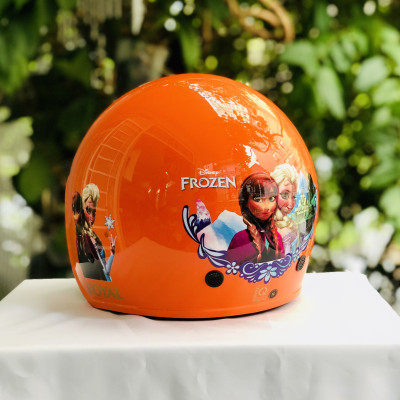 Nón bảo hiểm trẻ em 34 có kính âm, mũ xe máy chính hãng Royal M139 KID cho trẻ em có vòng đầu 48-52cm