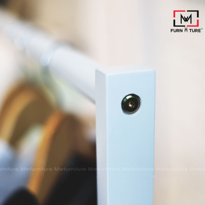 GIÁ TREO QUẦN ÁO XUẤT KHẨU HÀN QUỐC GỖ MÀU TRẮNG MWFURNITURE - LINE HANGER WHITE